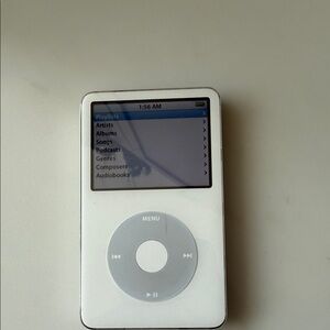 Apple Silver iPod Classic with Click Wheel